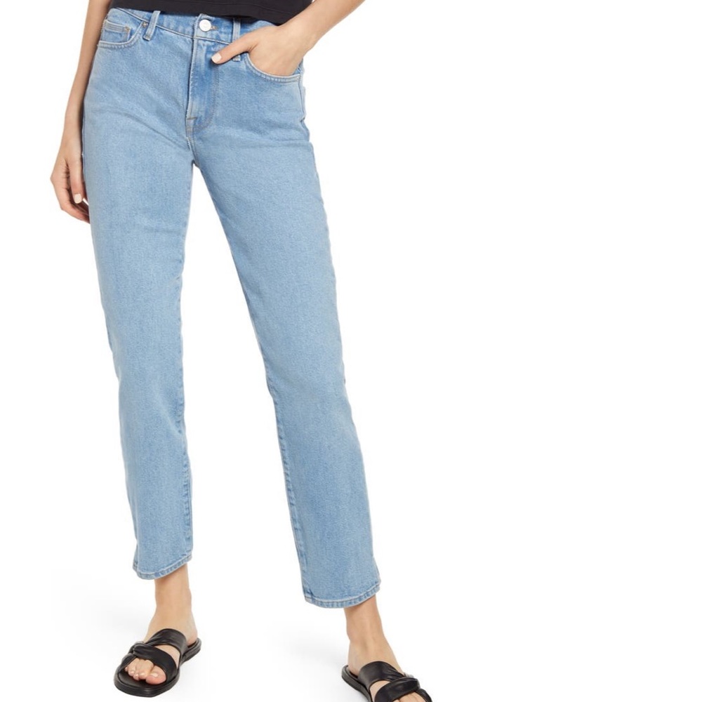 Frame denim le high straight jeans NEW